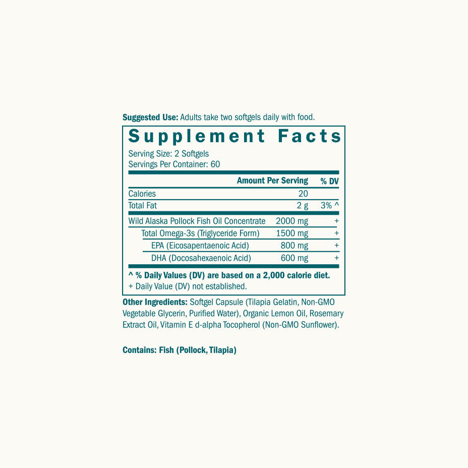True Grace Omega-3 Fish Oil