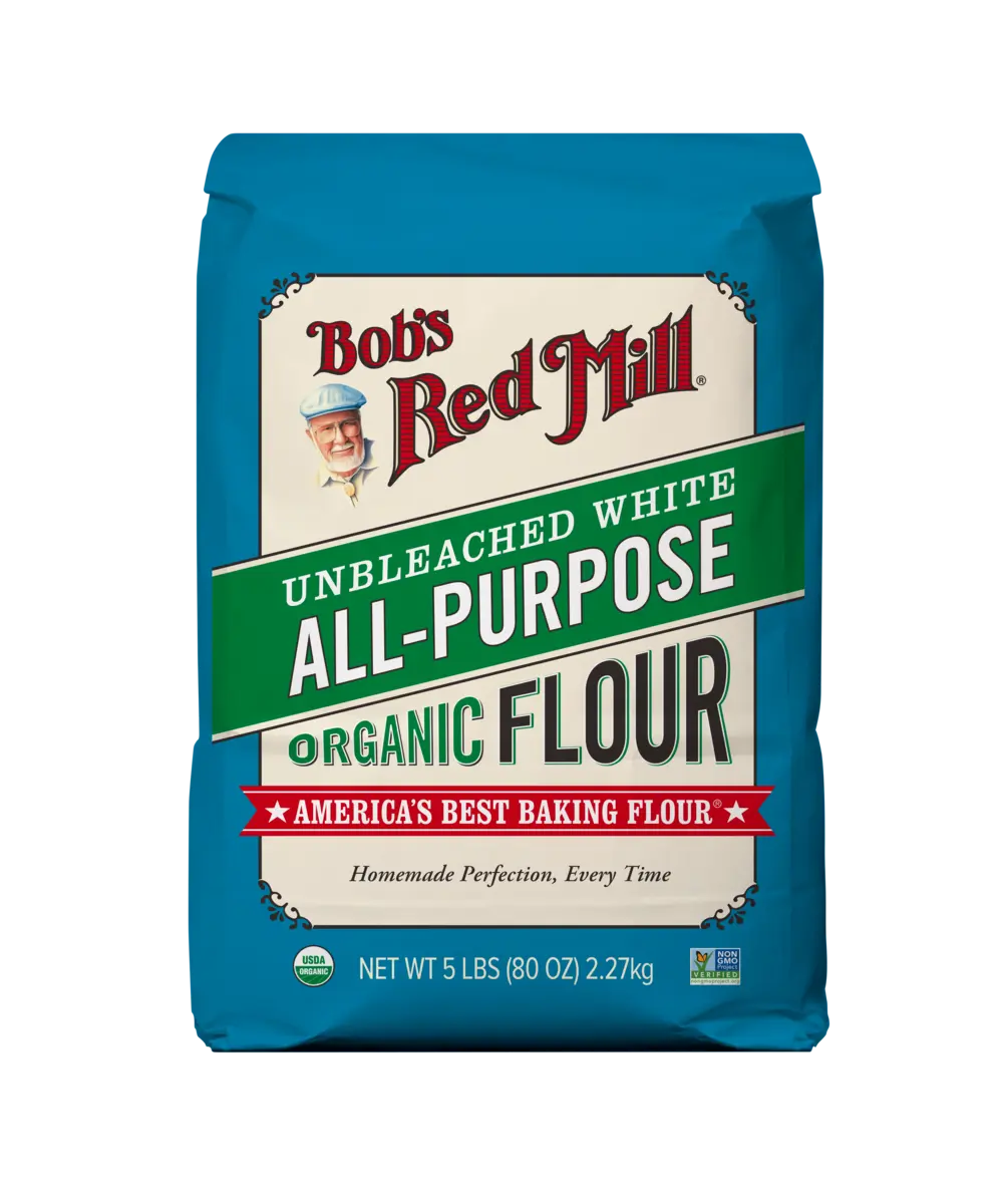 Bob's Red Mill Organic Unbleached White All Purpose Flour 5lb