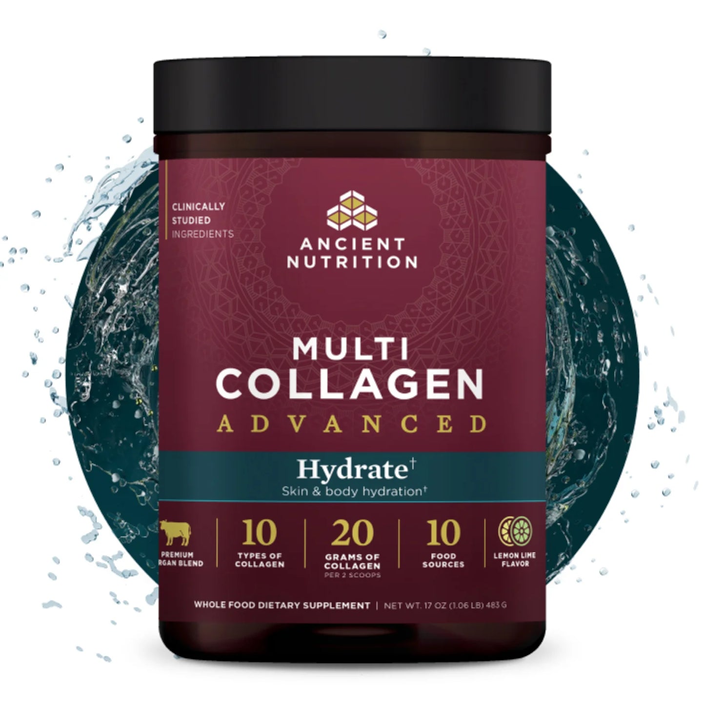 Ancient Nutrition Multi Collagen Advanced Hydrate