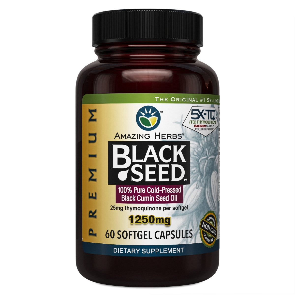 Amazing Herbs Premium Black Seed Oil