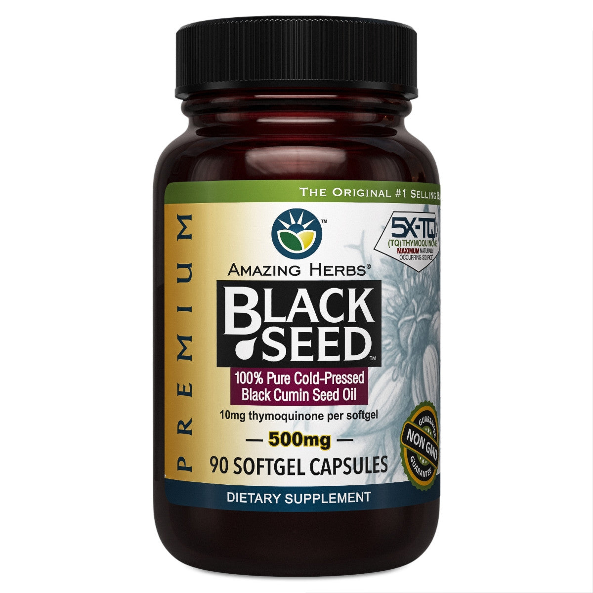 Amazing Herbs Premium Black Seed Oil