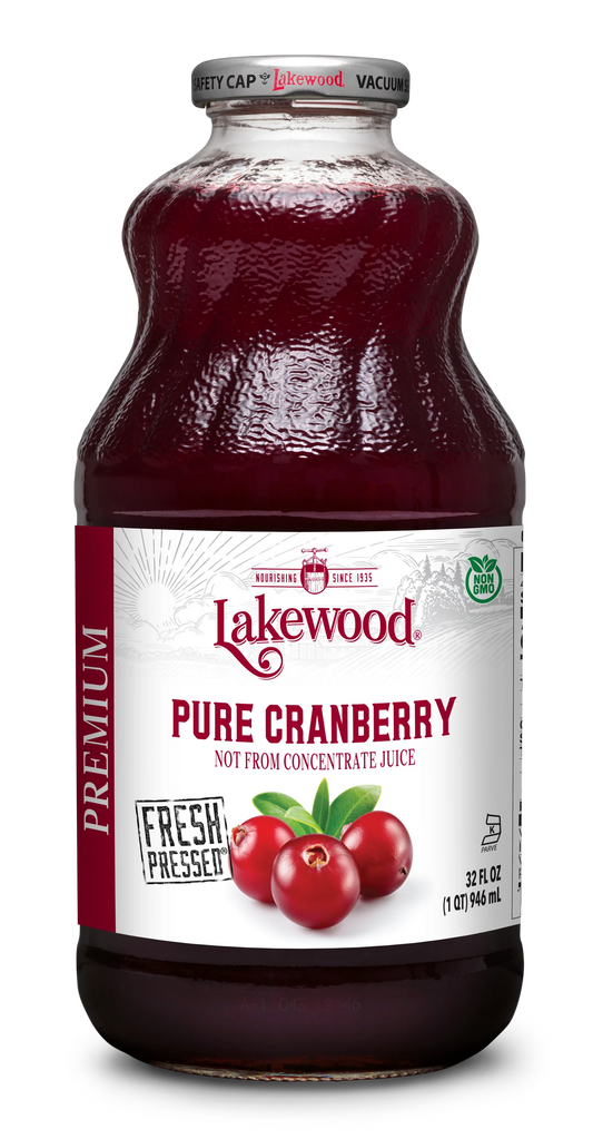 Lakewood Premium PURE Cranberry Juice | 32oz