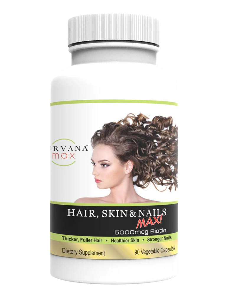 Purvana Max Hair, Skin, & Nails (90 Veg Caps)