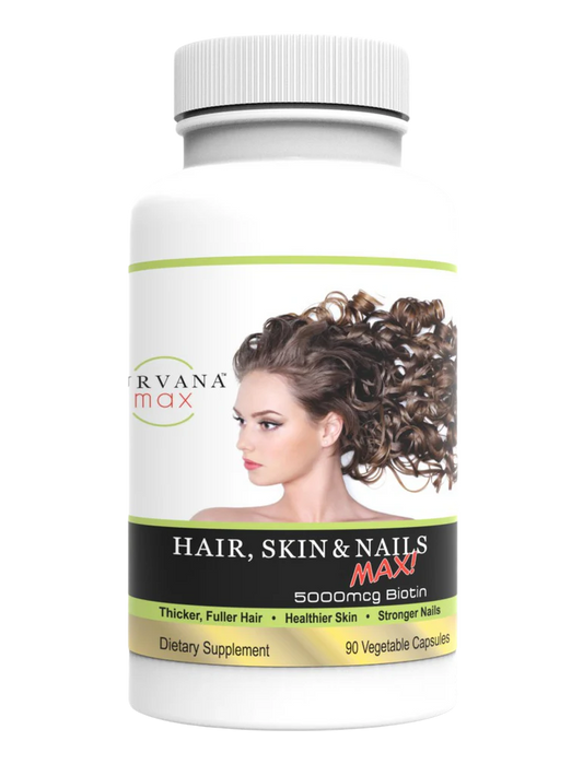 Purvana Max Hair, Skin, & Nails (90 Veg Caps)