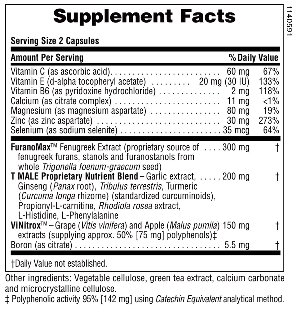 Nature's Plus T MALE® Capsules