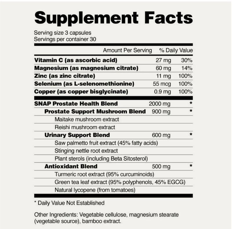 SNAP Prostate Health (90)