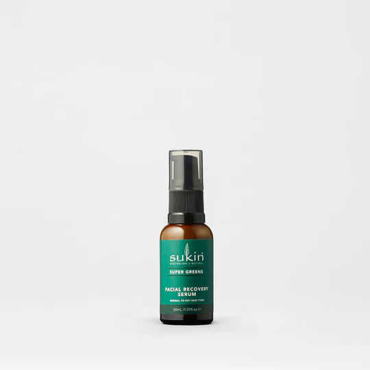 Sukin Super Greens Facial Recovery Serum 1.01 fl. oz.