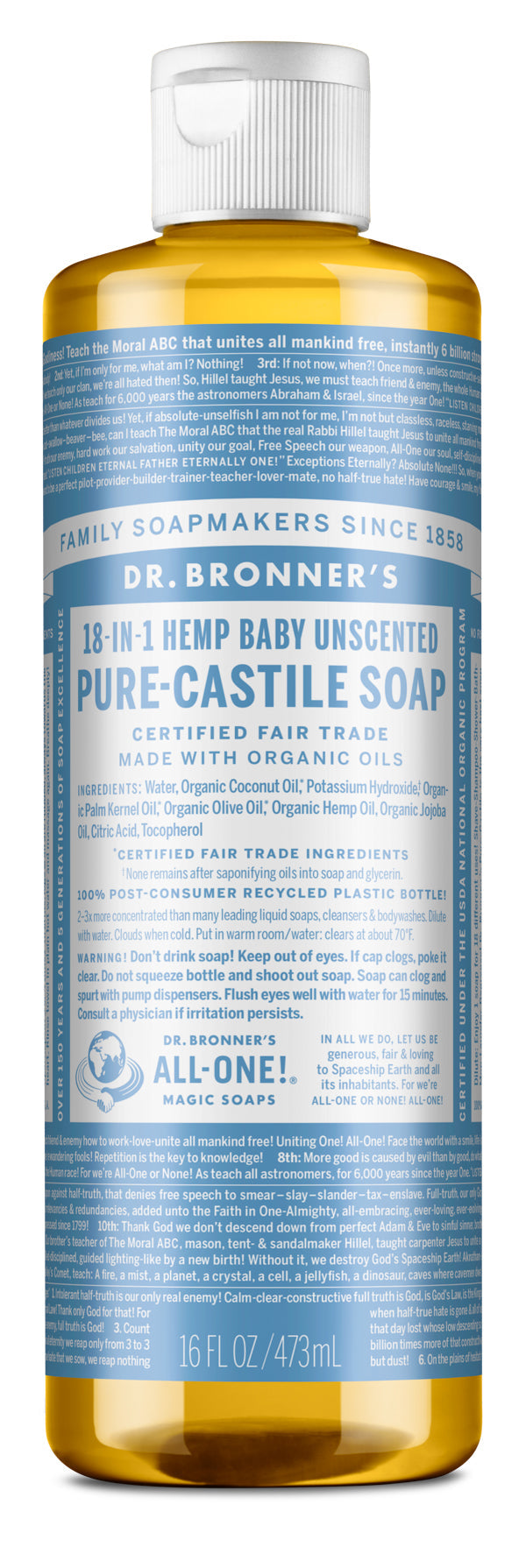 Dr Bronner's Pure Castile Soaps