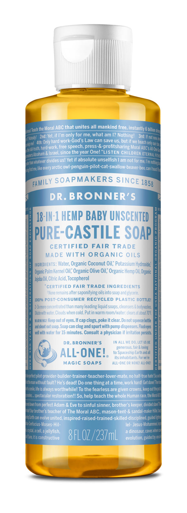 Dr Bronner's Pure Castile Soaps