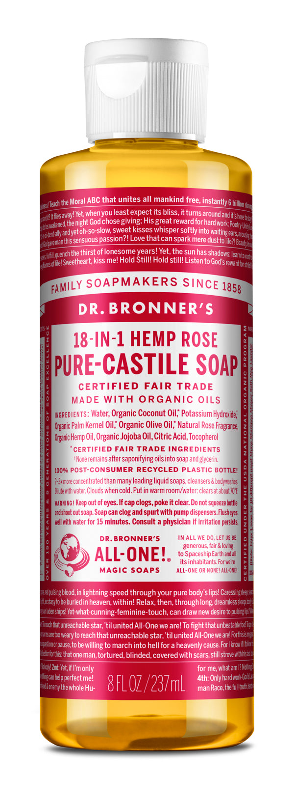 Dr Bronner's Pure Castile Soaps