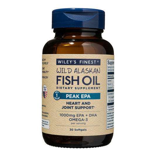 Wileys FInest Peak EPA Omega Softgels