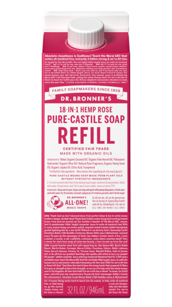 Dr Bronner's Pure Castile Soaps
