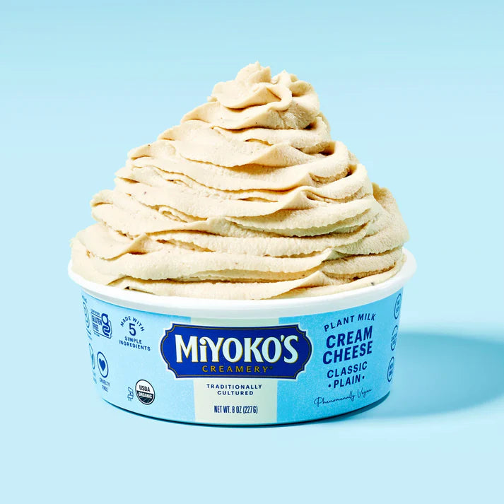 Miyoko Cashew Milk Cream Cheese Classic 8 ounce