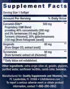 Life Extension Advanced Curcumin Elite™ Turmeric Extract, Ginger & Turmerones (30 Softgels)