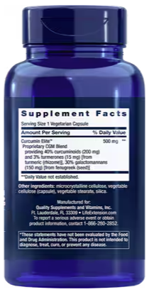 Life Extension Curcumin Elite™ Turmeric Extract