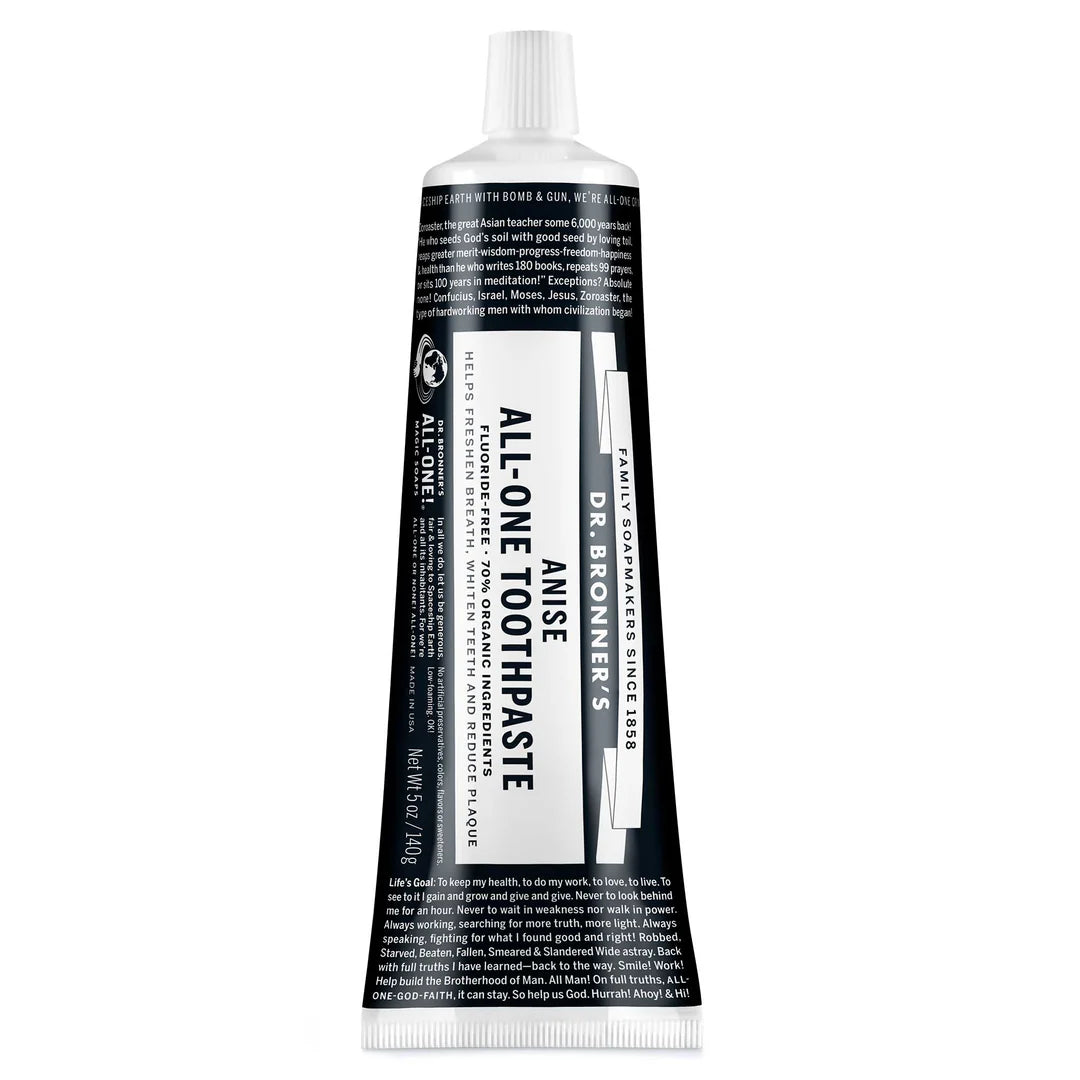 Dr. Bronner's Anise All-One Toothpaste 5oz