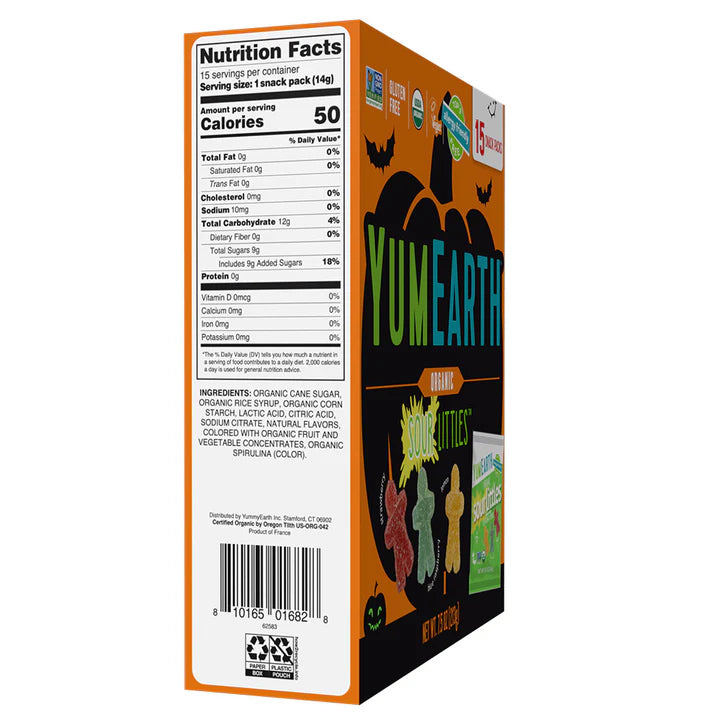 Yumearth Halloween Sour Littles Box