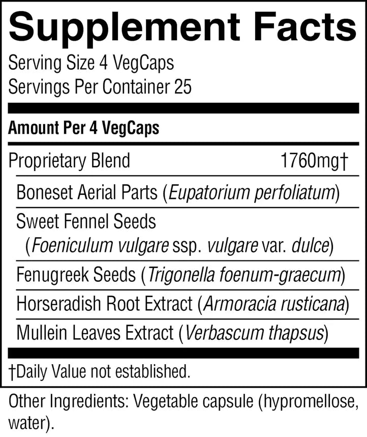 Natures's Sunshine Seasonal Allergy (100 caps)