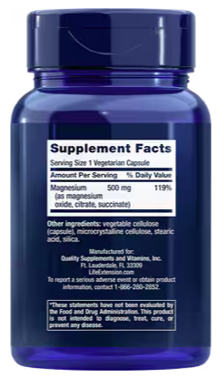 Life Extension Magnesium Caps 500mg
