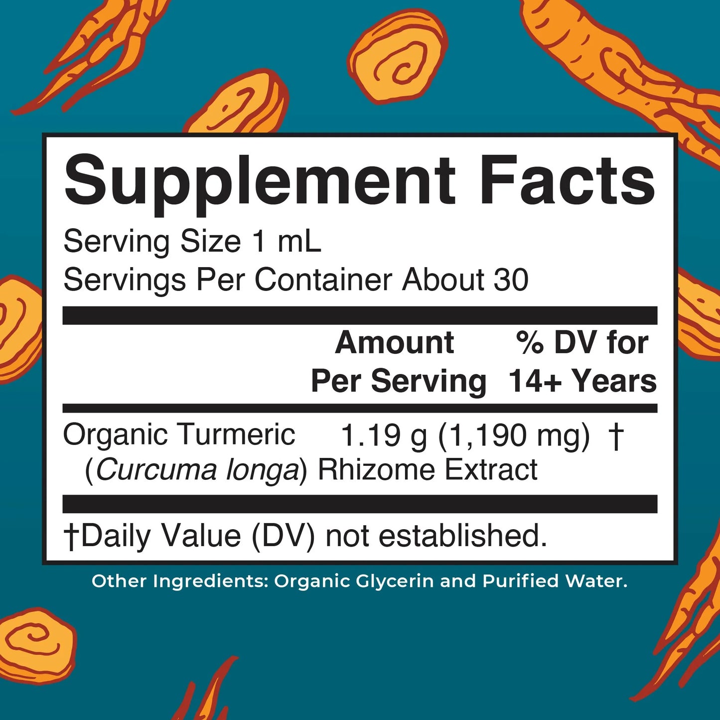 Mary Ruth's Organic Turmeric Liquid Extract 1 fl oz