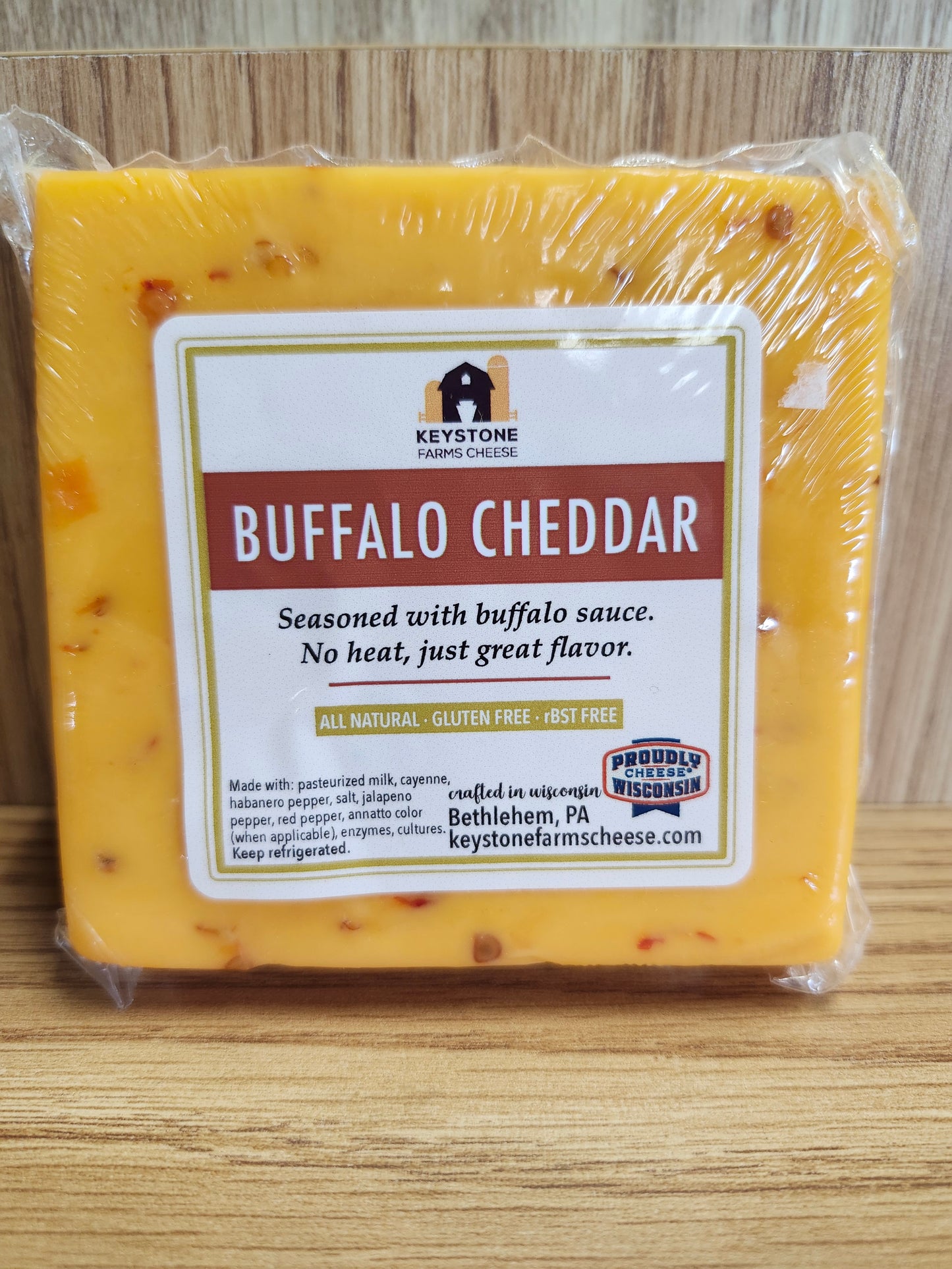 Keystone Farms Cheese Buffalo Cheddar