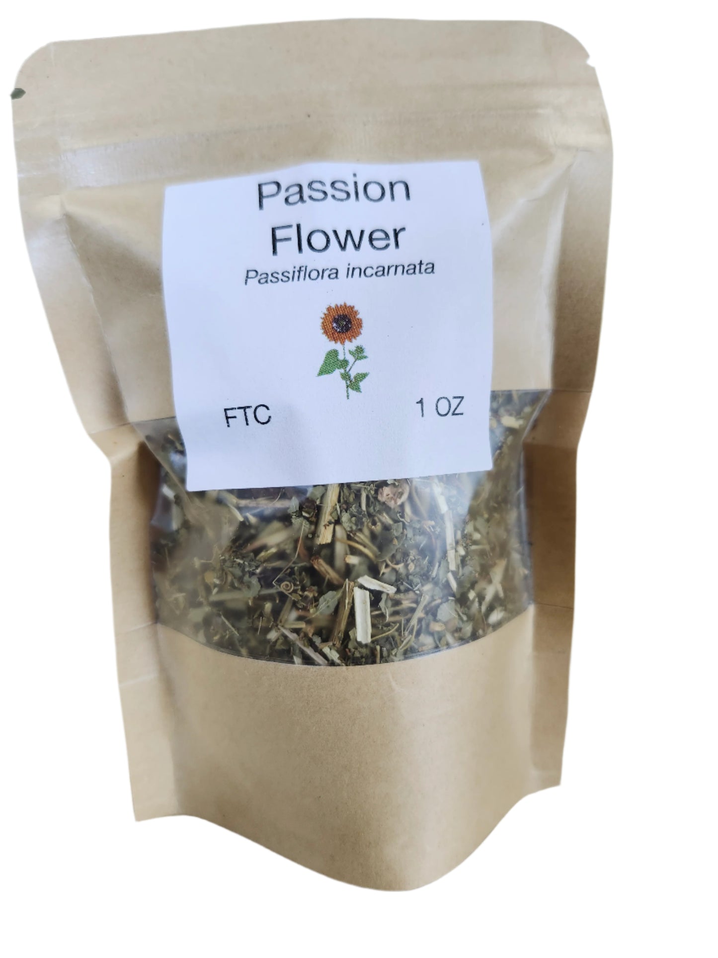 Passion Flower Herb Cut & Sifted