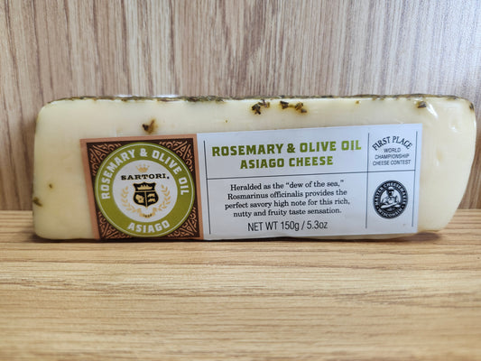 Sartori Rosemary & Olive Oil Asiago Cheese 5.3oz