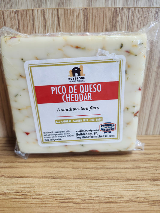 Keystone Farms Cheese Pico De Queso Cheddar