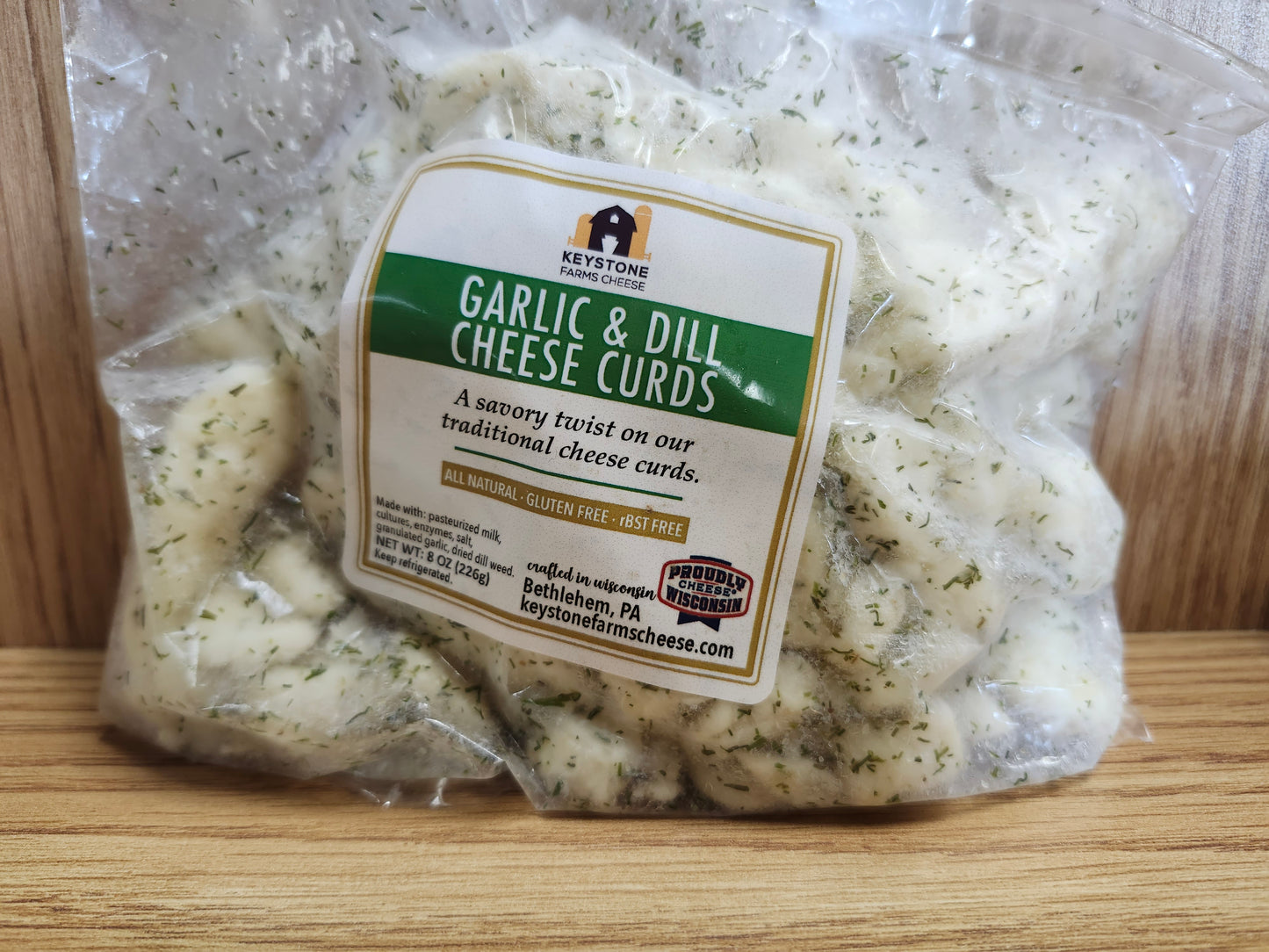 Keystone Farms Cheese Garlic & Dill Cheese Curds