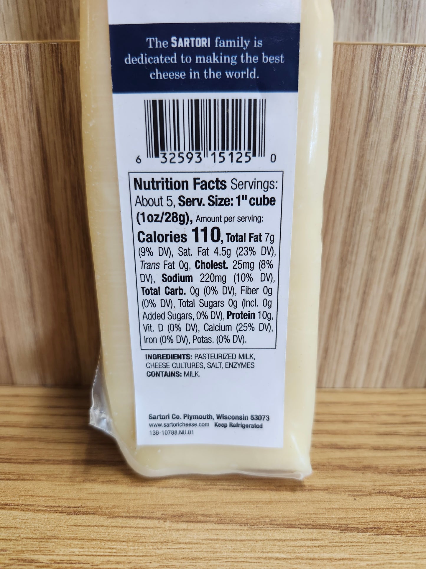 Sartori Classic Parmesan Cheese 5oz