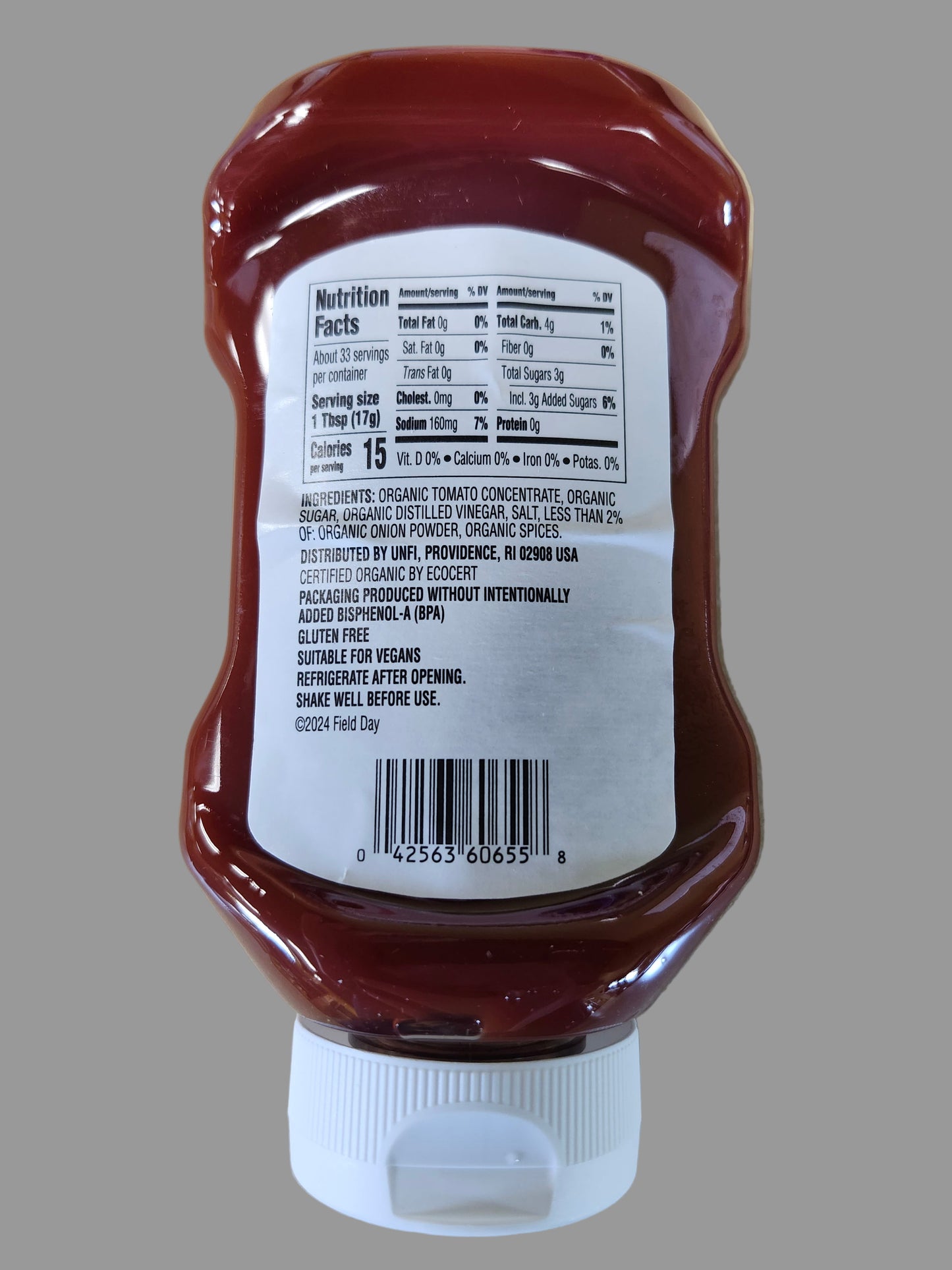 Field Day Organic Tomato Ketchup