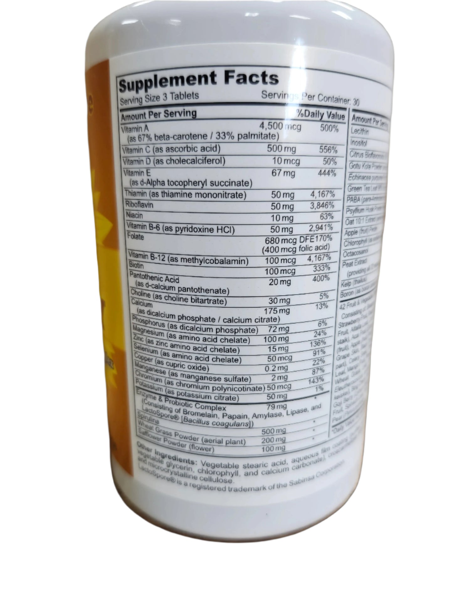 Life's Vitality Multivitamin (90 Tablets)
