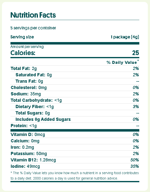 Gimme Grab & Go Avocado Oil Seaweed Snacks (4g)