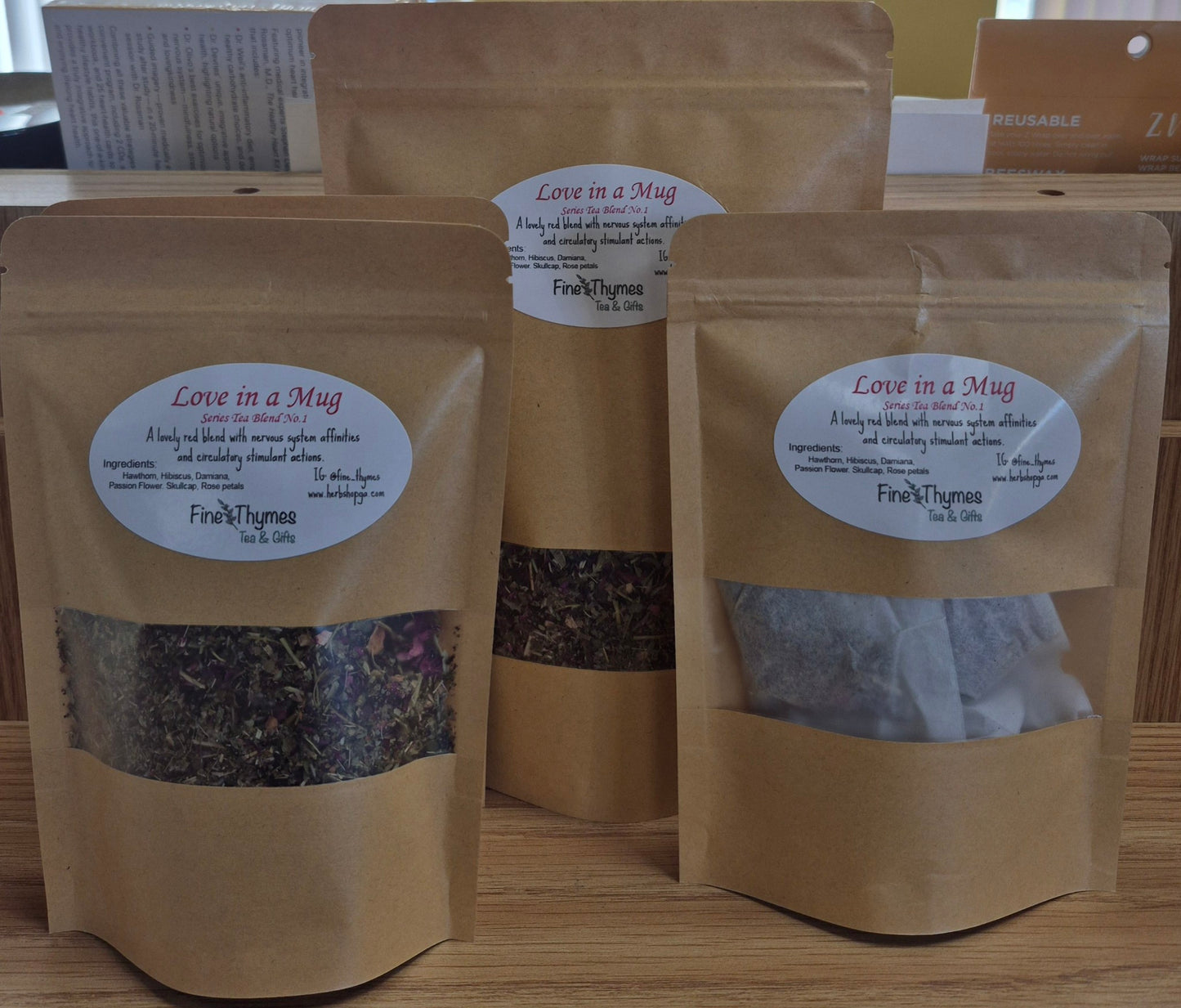 Fine Thymes Love in a Mug Series Tea Blend No. 1