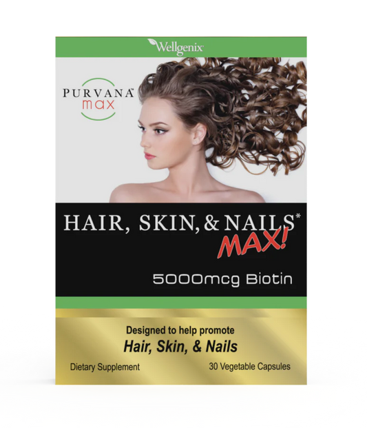 Purvana Max Hair, Skin, & Nails (30 Caps)