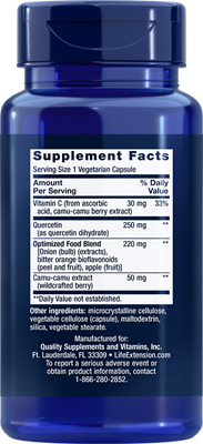 Life Extension Optimized Quercetin 250mg