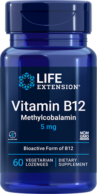 Life Extension Vitamin B12 Methylcobalamin 5000mcg