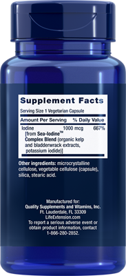 Life Extension Sea-Iodine™ 1000mcg