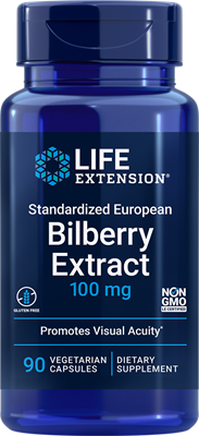 Life Extension Standardized European Bilberry Extract 100mg