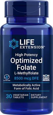 Life Extension High Potency Optimized Folate 8500mcg