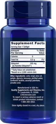 Life Extension Super Ubiquinol CoQ10 100mg (60)