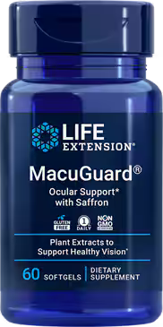 Life Extension MacuGuard® Ocular Support with Saffron