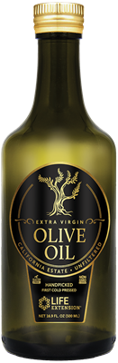 Life Extension California Estate Extra Virgin Olive Oil (500 ml / 16.9 fl oz)