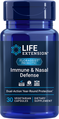 Life Extension FLORASSIST® Probiotic Immune & Nasal Defense