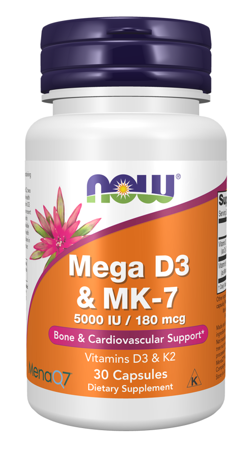 Now Mega D3 & MK-7 (30 Caps)