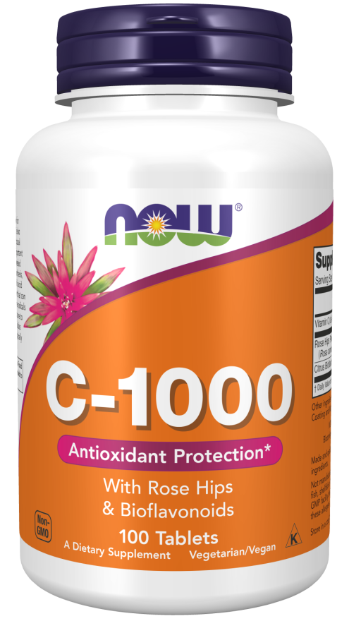 NOW Vitamin C-1000 (100 Tablets)