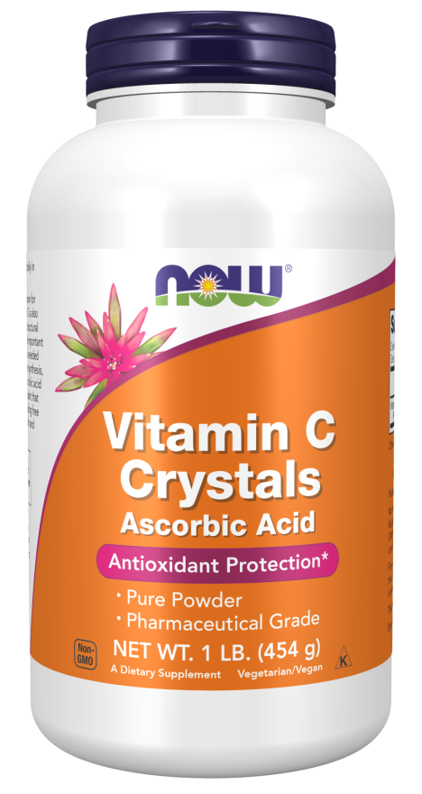NOW Vitamin C Crystals Powder (1 lb)