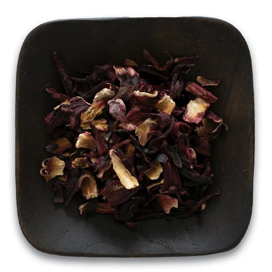 Hibiscus Flowers Cut and Sifted Organic
