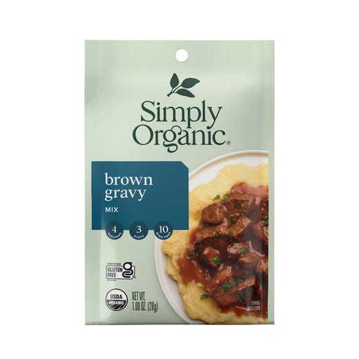 Simply Organic Brown Gravy Seasoning Mix