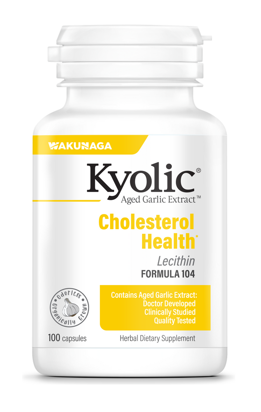 Kyolic Cholesterol Health Formula 104 (100 Caps)